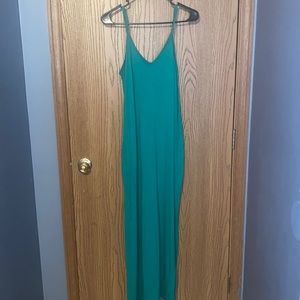 Green Long Maxi Dress